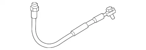 Тормозной шланг 5QM611775C VAG