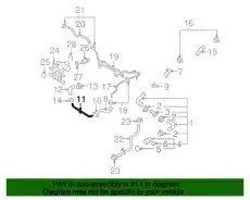 Трубопровод системы охлаждения 06F121065J VAG