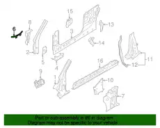 Уплотнитель 8F0810242A VAG