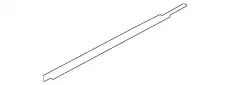 Уплотнитель двери 8H0837477B VAG