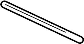 Уплотнитель двери, чёрный satinschwarz 7L6839478C9B9 VAG