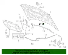 Упор 3CN823500 VAG