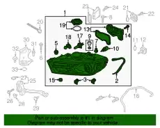 Фара VAG 4M0941043E