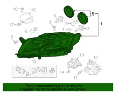 Фара VAG 3C8941039F