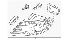 Фара VAG 4L0941029AL