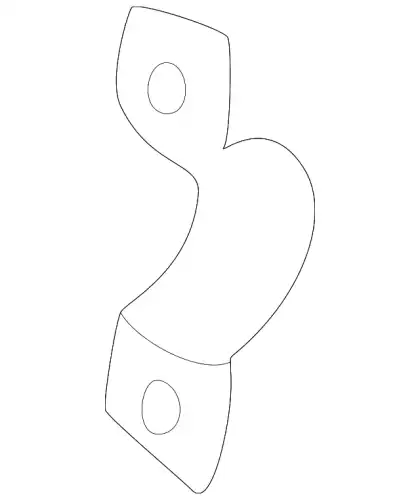 Хомут 8L9511411 VAG
