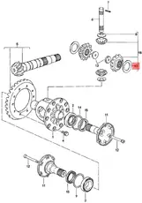 ШАЙБА, УПОРНАЯ 011519215 VAG