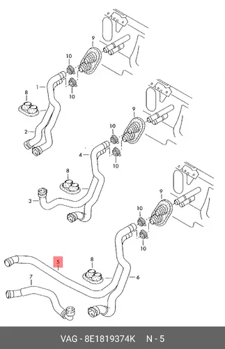  БЕЗ НАЗВАНИЯ 8E1819374K VAG
