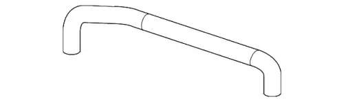 Шланг системы охлаждения 3C0121051AC VAG
