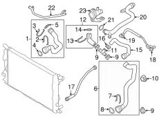 Шланг сист 8R0121081BP VAG