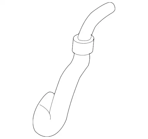 Шланг системы охлаждения 3C0121063C VAG