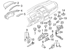 Штепсельный разъем 7L6919309 VAG