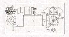 Стартер MAGNETI MARELLI 063720373010