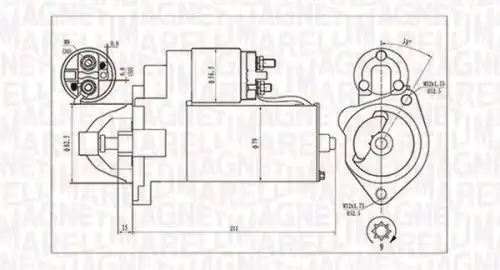 Стартер MAGNETI MARELLI 063720624010