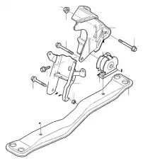 30825700 ПОДУШКА VOLVO