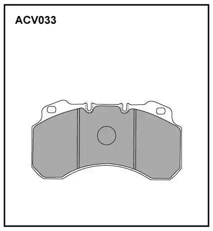 Тормозные колодки дисковые ALLIED NIPPON ACV033