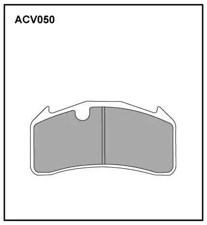 Тормозные колодки дисковые ALLIED NIPPON ACV050