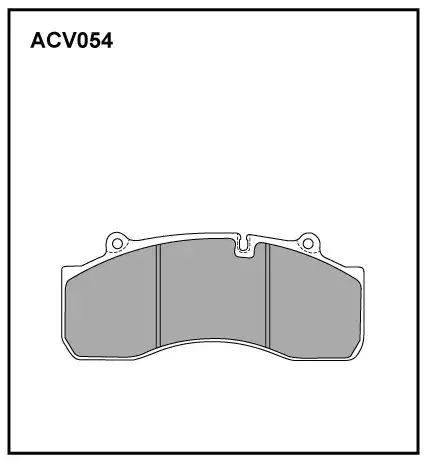 Тормозные колодки дисковые ALLIED NIPPON ACV054