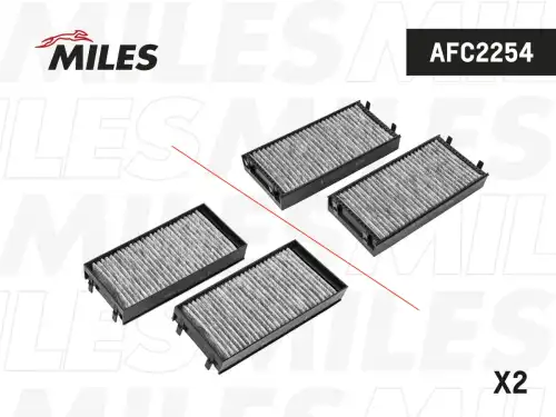Салонный фильтр MILES AFC2254