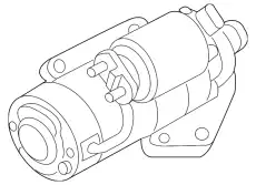 Стартер MAZDA L32718400R00