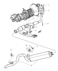 Резонатор 52101120AD CHRYSLER
