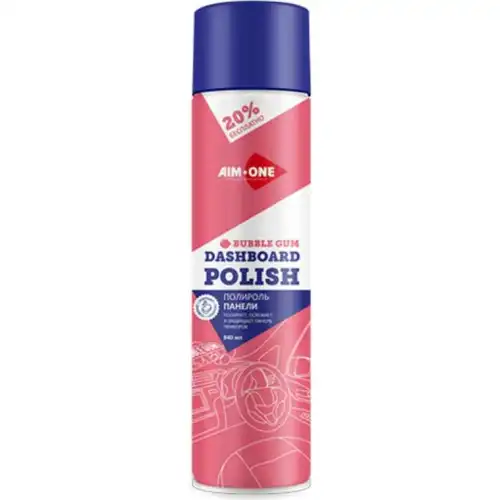  AIM-ONE ПОЛИРОЛЬ ПАНЕЛИ БУББЛЕ ГУМ (АЭРОЗОЛЬ) 0,840Л DP-B800