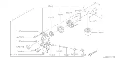 Насос масляный 15010AA280 SUBARU