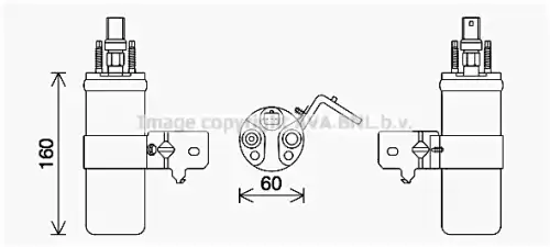 Осушитель кондиционера AVA FDD651