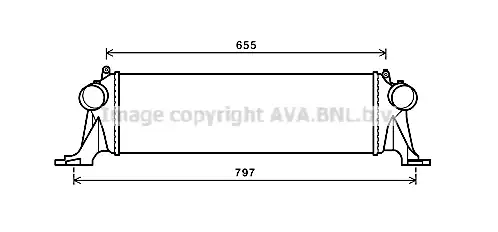 Интеркулер AVA IV4132