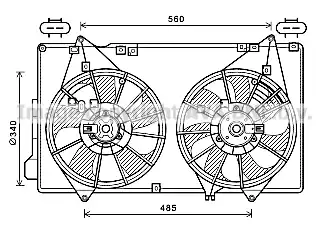 FAN DRIVE MZ7553 AVA