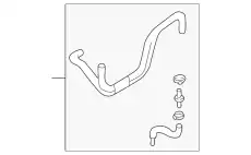 Напорный шланг 06A145708D VAG