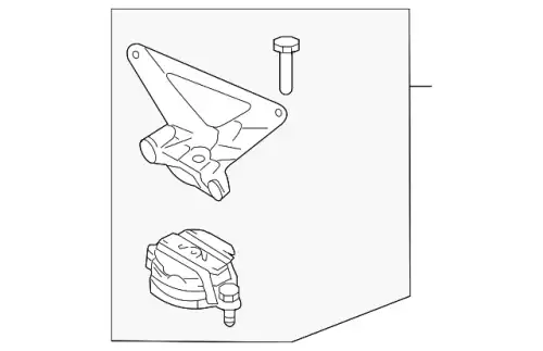 подушка КПП Audi 8E0 399 105 CH VAG