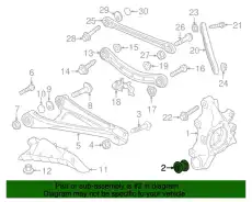 сайлентблоки подвески!\ Porsche Cayenne 11-17 95534158810