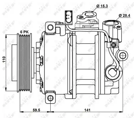 Compressor 32883 NRF