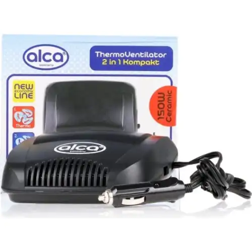  ТЕПЛОВЕНТИЛЯТОР (12V 150W) КАБЕЛЬ 1.4М 544200 ALCA