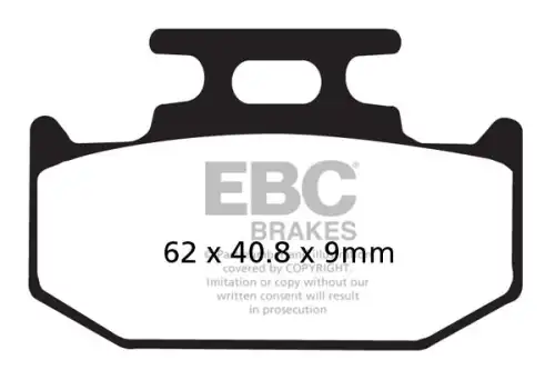 Brake pad FA152R EBC