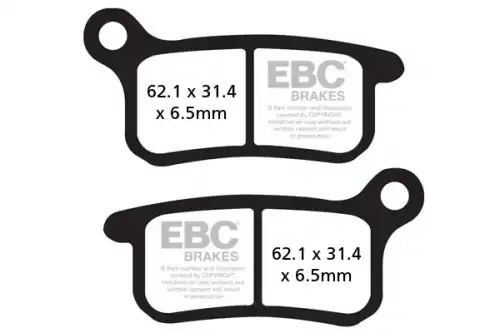 FA357R Brake pad EBC
