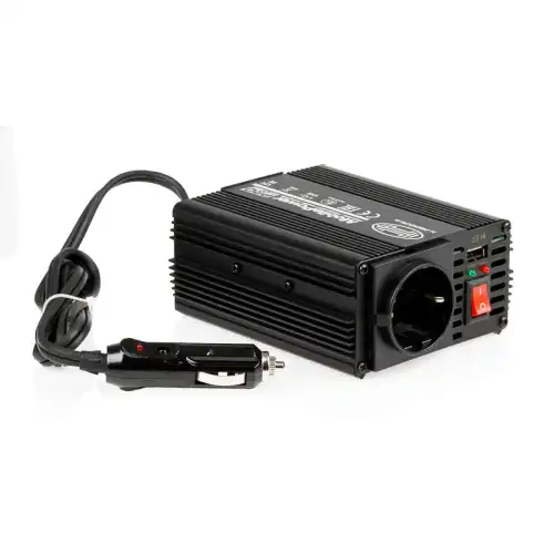 инвертор! 12В-230В, 150Вт + USB\ 511900 HEYNER