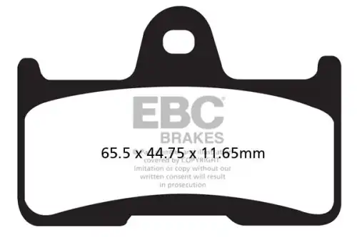 Brake pad FA344R EBC