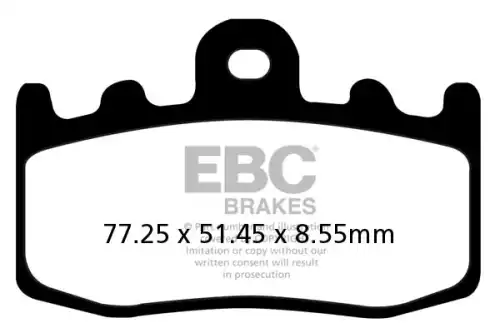 Тормозные колодки дисковые EBC FA335HH