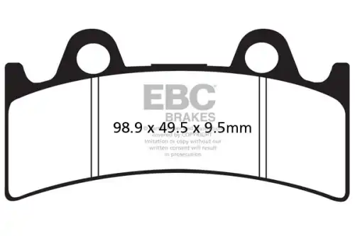 Brake pad FA190HH EBC