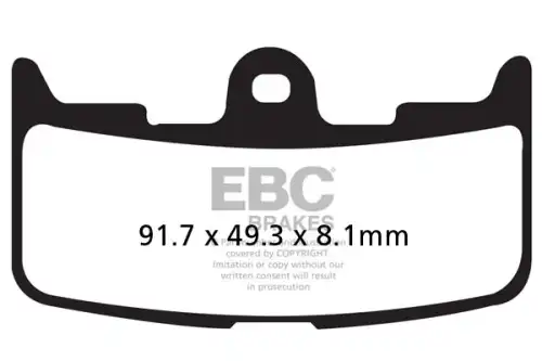 FA345HH Brake pad EBC