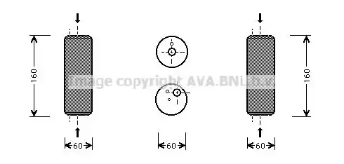 Осушитель кондиционера AVA VND014