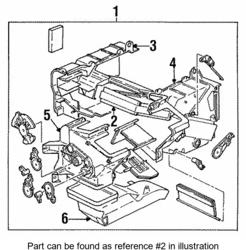 Радиатор печки ISUZU 8943274442
