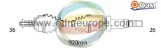 вал приводной 18-012700 ODM-MULTIPARTS