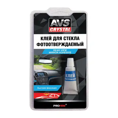 AVK-135 AVS, КЛЕЙ Д/ЗЕРКАЛА ЗАД.ВИДА 2МЛ КИТАЙ