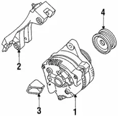 Генератор FORD XS8Z10346BBRM