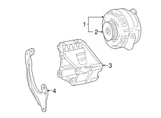 Генератор FORD 6F2Z-10346-BBRM