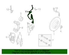 Датчик ABS FORD 8S4Z-2C204-A