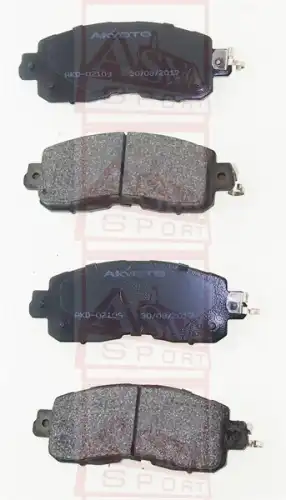 Тормозные колодки дисковые AKYOTO AKD-02109